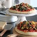 Vegan Pizza with tons of vegetables